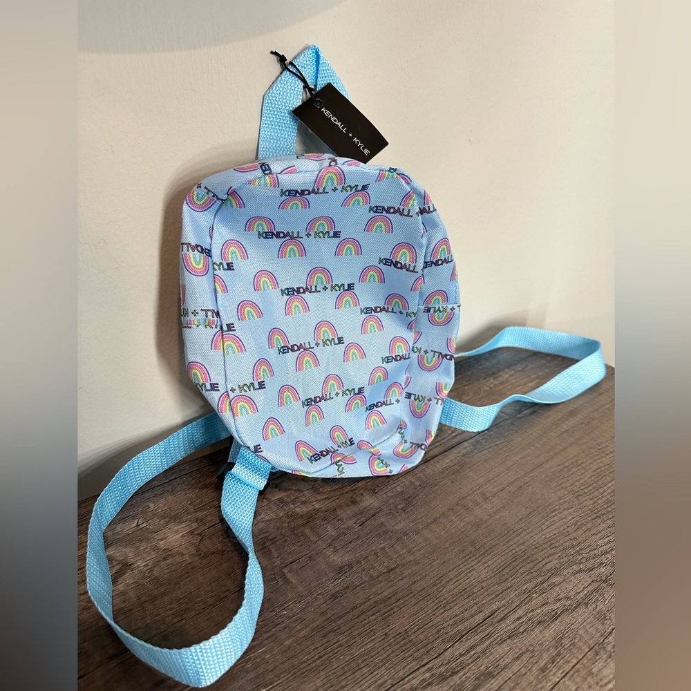 Kendall & Kylie blue rainbow mini